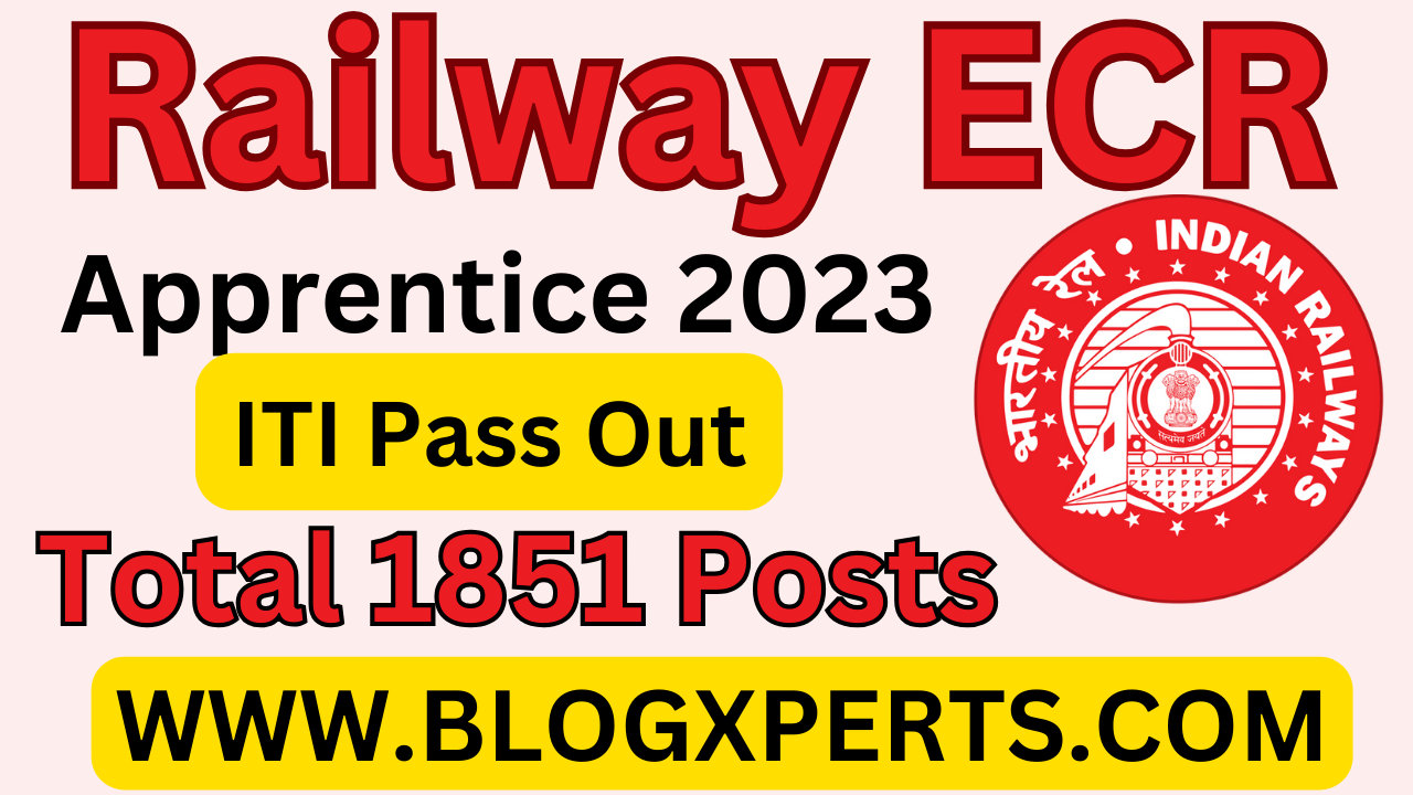 Railway ECR Apprentices Online Form 2023