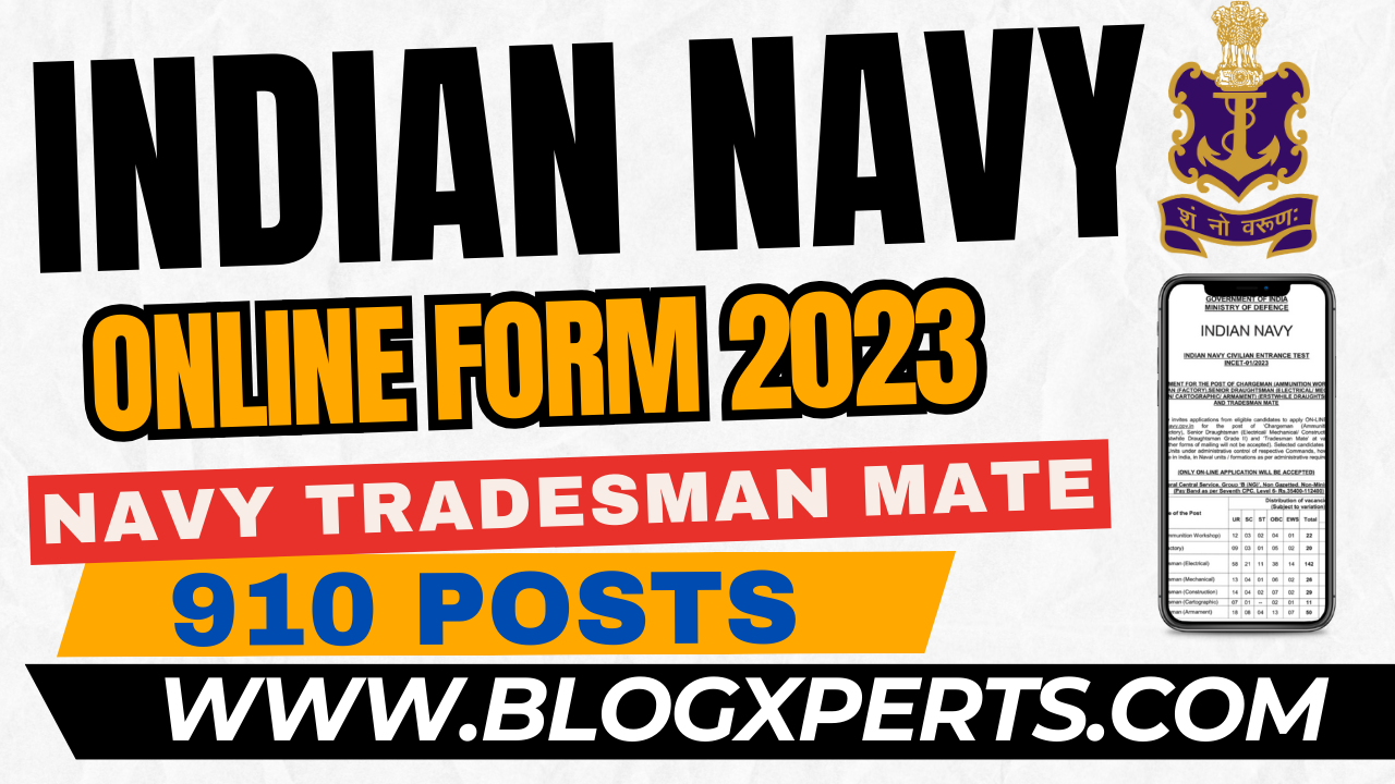 Indian Navy Tradesman Mate Recruitment 2023